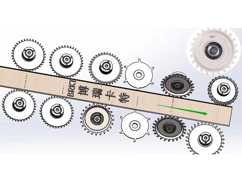 Processing technology scheme of 80-120m high speed line for Unilin SPC floor